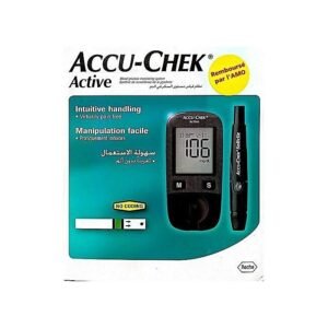 ACCU Chek Active Kit Lecteur De Glycemie +10 Bandelettes