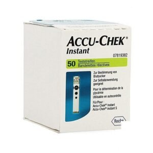 Accu Chek Instant Test Rapide Glycemie Boite de 50 BANDELETTES